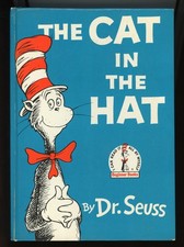 Dr. Seuss ~ Signed Autographed 'the Cat In The Hat' Classic HC Book ~ PSA DNA