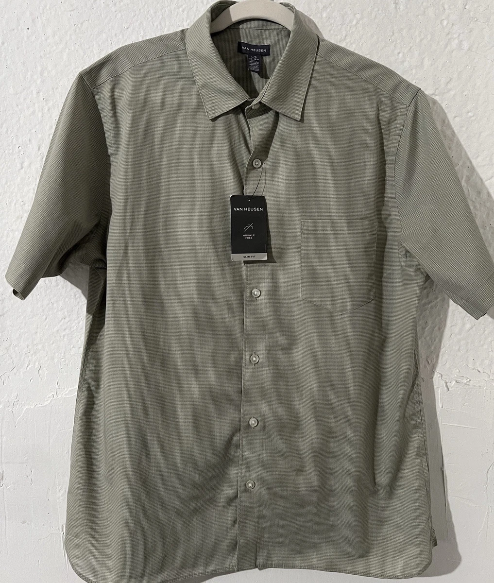 Van Heusen Casual Button-Down Shirts for Men for sale | eBay