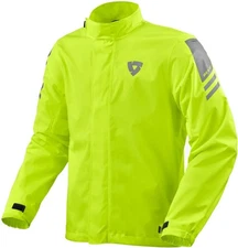 Rev'It Cyclone 4 H2O Mens Rain Jacket Neon Yellow XS