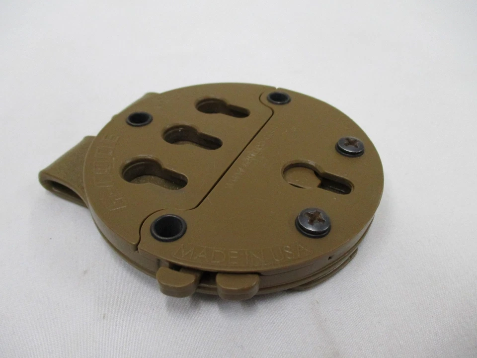 G-CODE TACTICAL HOLSTER MOUNT PISTOL/DUTY BELT ADAPTER RTI GA-0025 COYOTE BROWN - Image 4 of 4