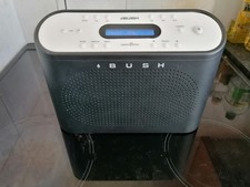 Bush TR2006DAB Portable Digital DAB/FM Radio with Mains Cable Tested Working
