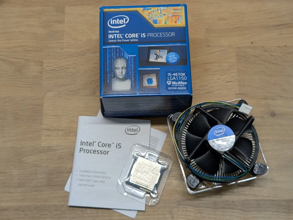 INTEL CORE i5-4670K SR14A 3,40GHz L351B484 Quadcore CPU Prozessor - Bild 2 von 4