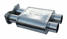 Pypes X-box Muffler 2.5 In Replaces Center Resonator Wx-pipe Muffler