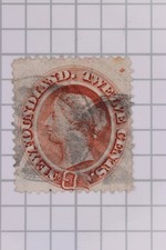 Newfoundland Scott 28 newfoundland fancy cancel 12c Used