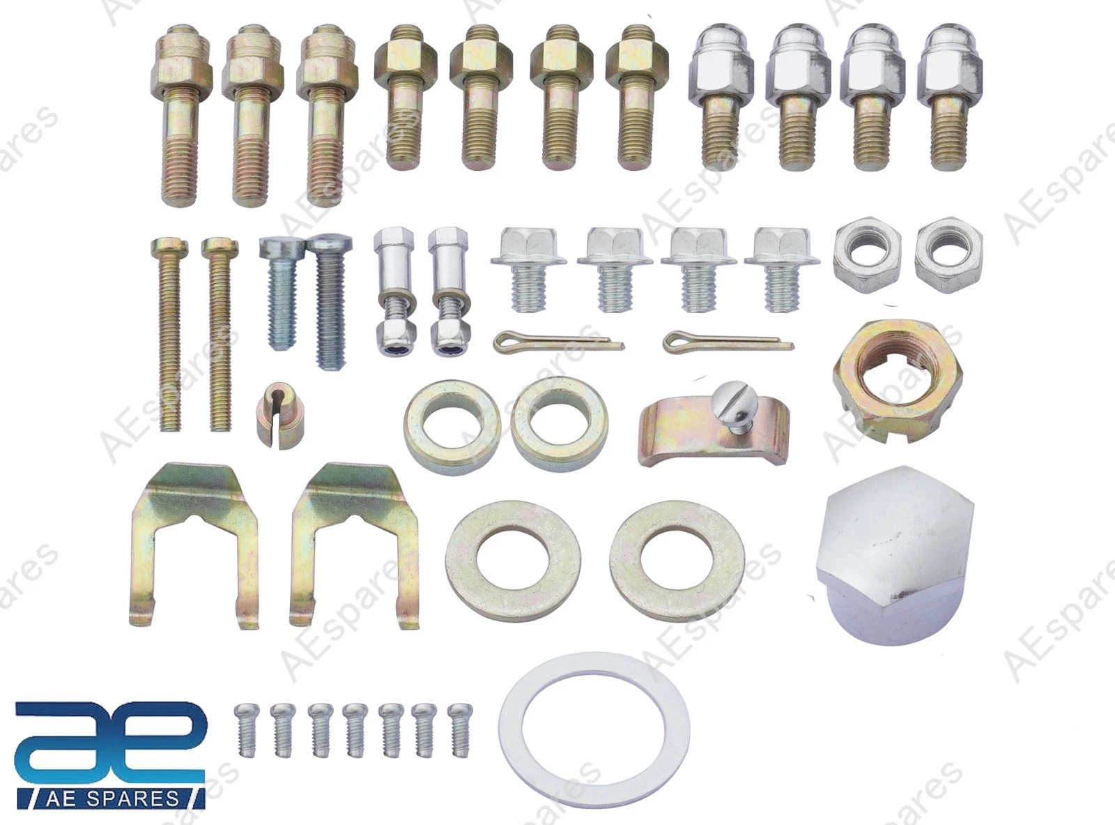 Fits Royal Enfield Complete Body Frame Fixing Nut Bolt & Screw Kit view 2