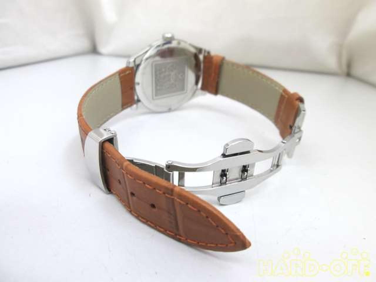 Quartz Watch H384110 Belt Brown 5BAR HAMILTON image 5