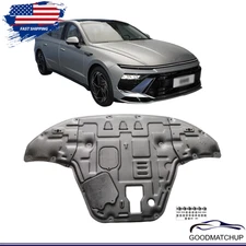 Front Engine Under Cover Splash Shields For Hyundai Sonata 2024 Silver Gray New