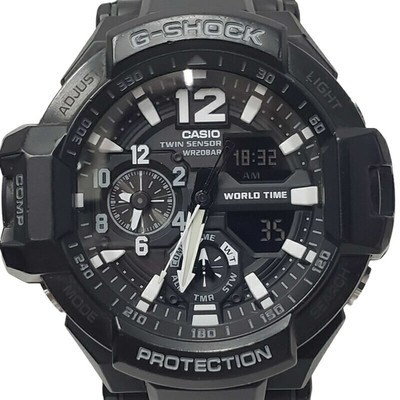 CASIO G-SHOCK GRAVITYMASTER GA-1100-1AJF Black Men's Watch Japan