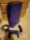 Playstation 5 Disc Edition Console Purple With Official Purple Controller