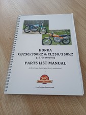 Honda Classics. Manual  Honda CB250/350 K2 & CL 250/350 K2. 1970,S  Models.