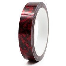 8.5m Striped 15mm Forged Carbon Fiber Gloss Red Car Motorcycle Decorative Strips