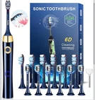 Electric Toothbrush, Sonic Toothbrush 3 Deep Cleaning Modes 43000 VPM Vibrations