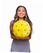 Pickleball Pillow - Huggable Plush Pickleball Cushion, 12" Soft  Comfortable