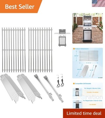 Essential 2-Burner Grill Replacement Parts for Nexgrill 720-0864 and Megamaster