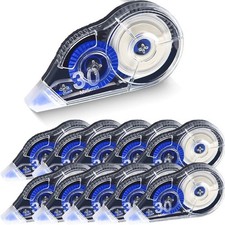 Correction Tape, 10 Pack Correction Tape Easy To Use Applicator for Instant