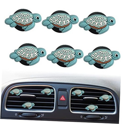 #ad Cute Turtle Air Vent Clips 6 Pcs Turtle Car Air Fresheners Vent Clips Car $11.99