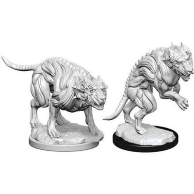 NECA Deep Cuts Unpainted Miniatures: Hell Hounds (US IMPORT)