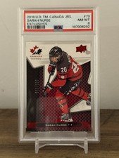 Sarah Nurse 2018 UD Team Canada Red Exclusive /225 Rookie Card #79 PSA 8 🇨🇦🔥
