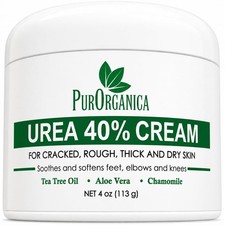 PurOrganica Urea Cream 40% β Made in USA, 4 Ounce (Pack of 1), Pack 1