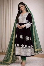 Afghanische Damenkleid, Traditionell Kleid,gand Afghani,Handarbeit Kleid