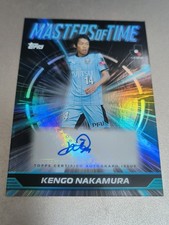 2025 Topps J. League Kengo Nakamura Masters of Time Auto