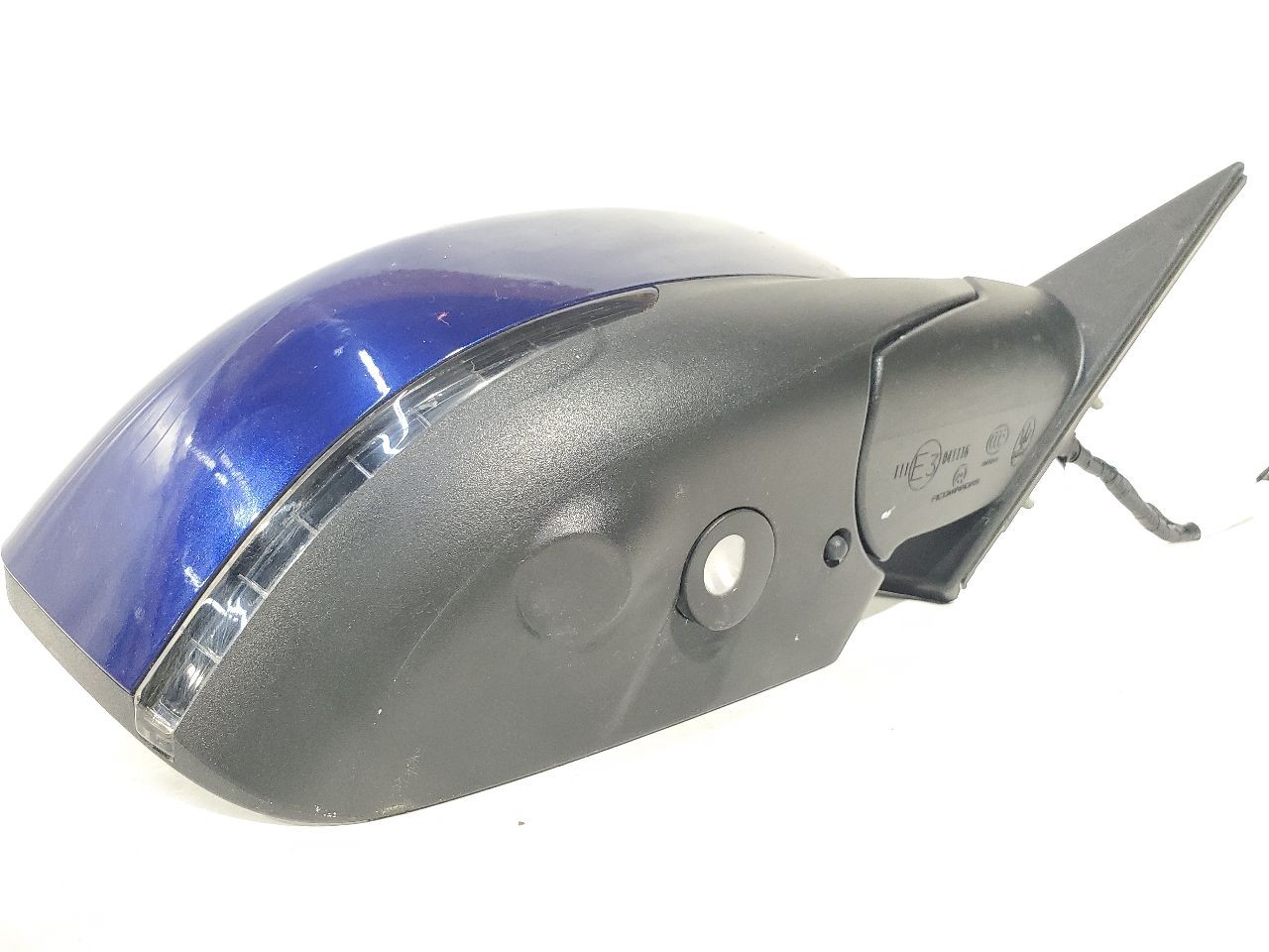 17 Maserati Levante OEM 406 Blue Emozione Right Side View Door Mirror No Camera