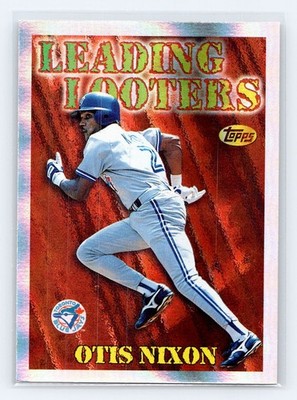 1997 Topps Chrome #SB23 Otis Nixon Season's Best