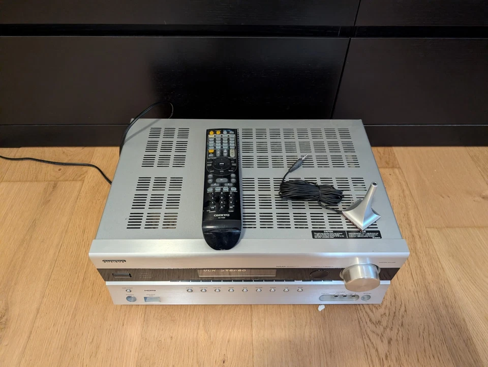 Onkyo TX-SR607 AV-Receiver mit Fernbedienung, 7.1 Surround HDMI - Bild 3 von 4