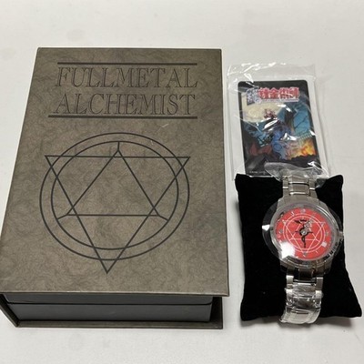 Unused Fullmetal Alchemist Limited Edition Wristwatch 300pcs Boxed Quartz Junk