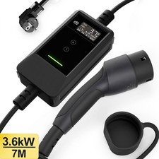 Typ 2 Ladekabel Schuko 3,68kW,16A EV Ladekabel Elektroauto 7M 1 Phasig APP WiFi