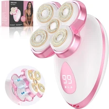 Electric Razors for Women - Upgraded Magnetic Electric Shaver for Women