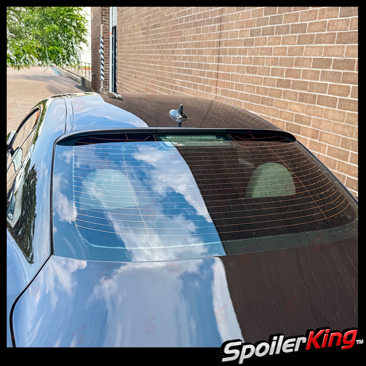 Rear Window Roof Spoiler Fits Maserati GranTurismo 2008-2019 SpoilerKing 284R