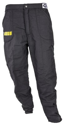 JEGS 6116 Ultralite Pants Construction: 3-Layer Color: Black Size: Mens X-Large