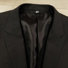 Bonobos Sport Coat Men's 42S Standard Fit Gray Two Button Double Vented Blazer