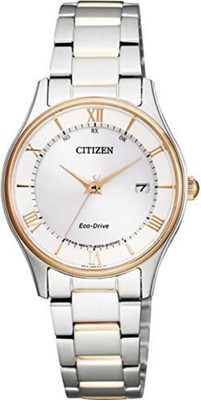 Watch Citizen Collection ES0002-57A Eco Drive Radio Clock Thin Series Pair Model