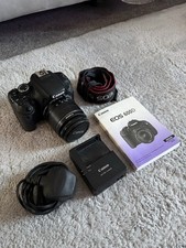 Canon EOS 600D Digital SLRCamera 18MP Black EF-S18-55mm Is II Lens