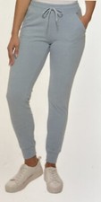 Marc New York Women's Ribbed Knit Soft Slim Jogger Pants, Lt Blue, Size XS NWT