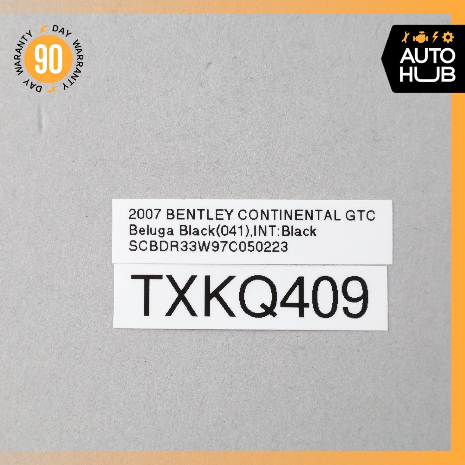 07-11 Bentley Continental GTC Convertible Left Side Interior Door Panel OEM 62k