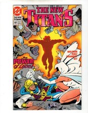 DC Comics The New Titans Volume 1 Book #67 VF+