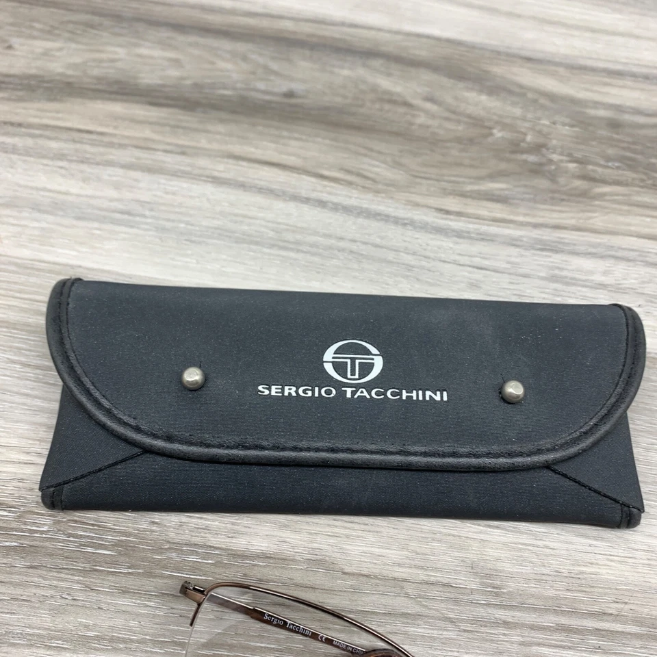 Sergio Tacchini 眼镜框 ST1019 咖啡半边长方形 54-19-140 — 第 2/4 张图片