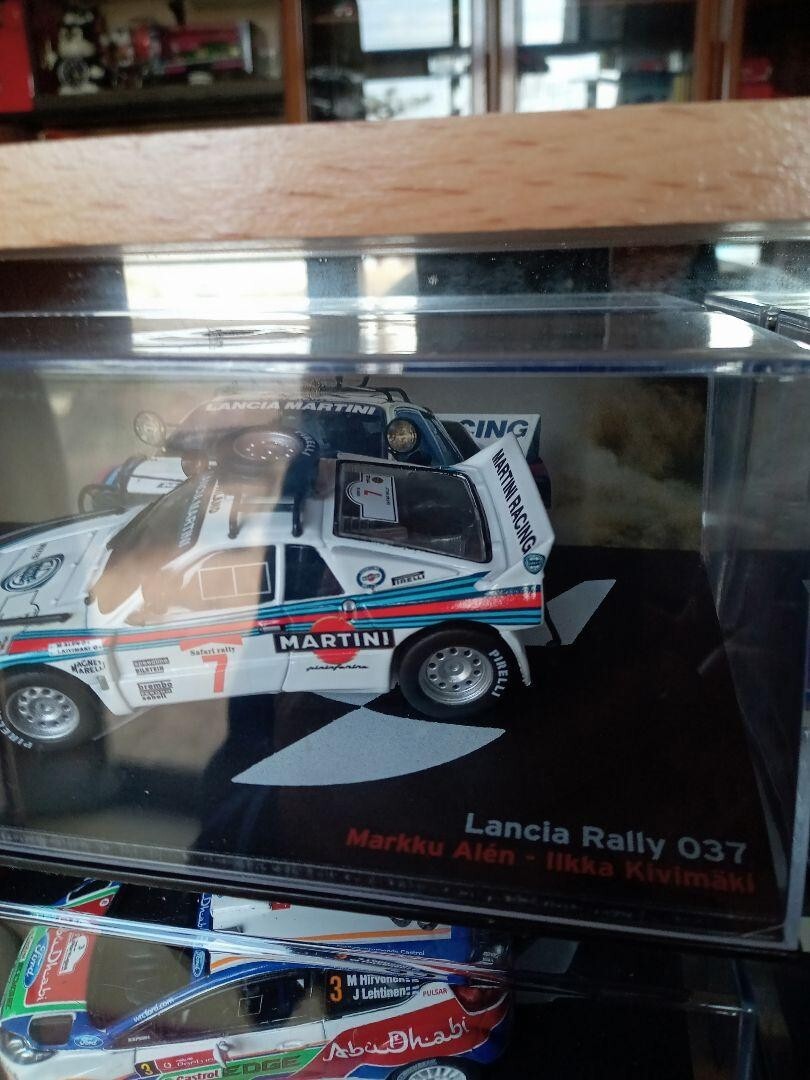 1/43 Rally Car Diecast minicar set of 7 lancia toyota F/S