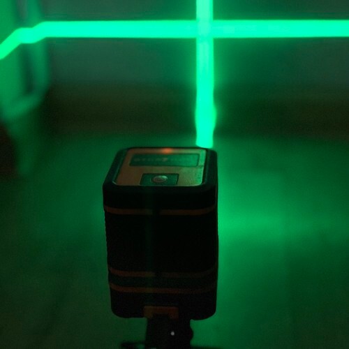 Livella Laser Elettronica a Linee Incrociate a Croce Custodia Muratore Muratura - Imagen 4 de 18
