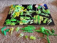 Lot Of 1980's Plastic Hair Clip Barrettes Girls Variety Of Designs Count Of 137