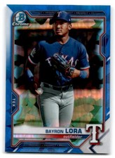 2021 Bowman Chrome Sapphire Edition #BCP-139 Bayron Lora