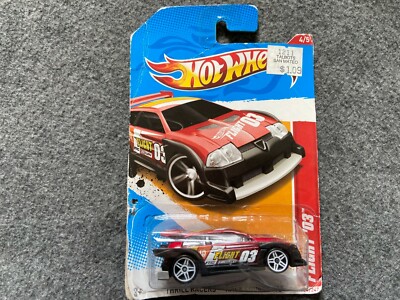 Flight '03 Thrill Racers Hot Wheels - Card Damaged