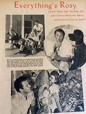 Cornel Wilde, Full Page Vintage Clipping, a