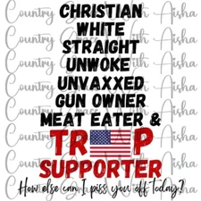 Sublimation Transfer Trump Unboxed Ready To Press Heat Transfer