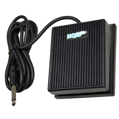 HQRP Sustain Pedal Fußschalter für Casio Electronic Keyboards Synthesizer