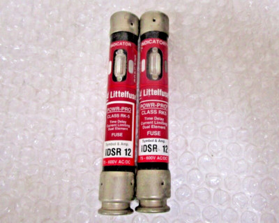 (2)NEW LITTELFUSE IDSR-12 / IDSR12 75-600 V
