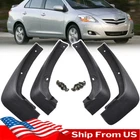 For Toyota Yaris 4-Dr Sedan 2007-2013 Set of Mud Flaps Splash Guards Mudguard